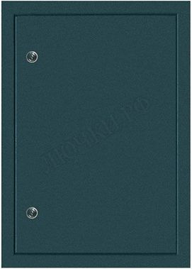 Люк сантехнический усиленный 2мм с замком 790*1900, RAL 9003 шагрень Люк сантехнический усиленный 2мм с замком 790*1900, RAL 9003 шагрень