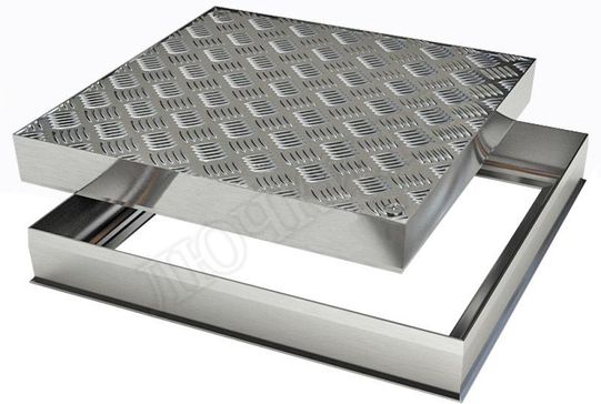 Напольный люк Технический съемный 54 мм, 1 створка Напольный люк Технический съемный 54 мм, 1 створка