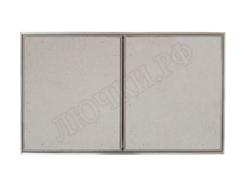Люк под плитку Нажимной Хаммер Слава 2 створки 750*400 Люк под плитку Нажимной Хаммер Слава 2 створки 750*400