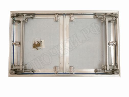 Люк под плитку Нажимной Хаммер Слава 2 створки 750*400 Люк под плитку Нажимной Хаммер Слава 2 створки 750*400