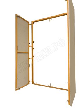 Люк под плитку нажимной Апельсин 2 створки 750*400 Люк под плитку нажимной Апельсин 2 створки 750*400