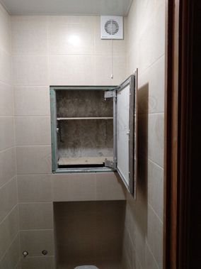 Люк под плитку Нажимной Секрет-Лайт 2 створки 1050*650 Люк под плитку Нажимной Секрет-Лайт 2 створки 1050*650