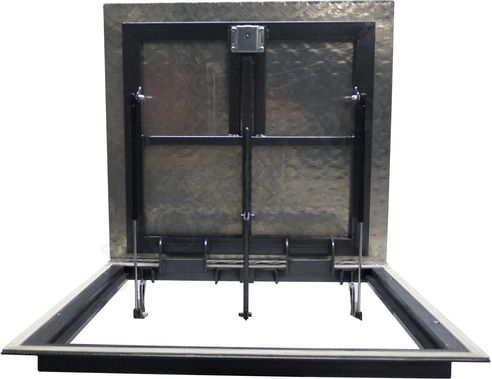 Уличный люк Дворник Уголок, алюминиевый рифленый лист Уличный люк Дворник Уголок, алюминиевый рифленый лист