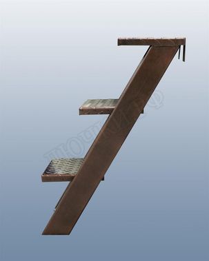 Напольный люк Лестница в подвал Трап 400*1000, Длина 1000 мм Напольный люк Лестница в подвал Трап 400*1000, Длина 1000 мм