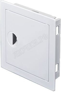 Люк сантехнический пластиковый с ручкой 200*250 Люк сантехнический пластиковый с ручкой 200*250