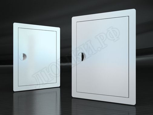 Люк сантехнический пластиковый с ручкой 200*250 Люк сантехнический пластиковый с ручкой 200*250