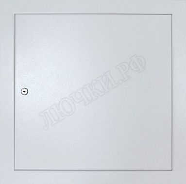 Люк сантехнический усиленный 2мм с замком 790*1900, RAL 9003 шагрень Люк сантехнический усиленный 2мм с замком 790*1900, RAL 9003 шагрень