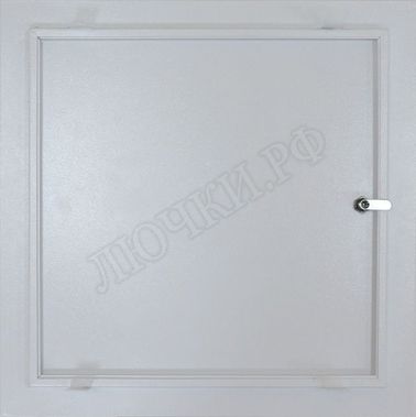 Люк сантехнический усиленный 2мм с замком 790*1900, RAL 9003 шагрень Люк сантехнический усиленный 2мм с замком 790*1900, RAL 9003 шагрень