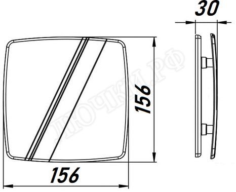 Панель для вентиляторов Awenta System+, Linea, PLS100, Серебро (сатин), пластик Панель для вентиляторов Awenta System+, Linea, PLS100, Серебро (сатин), пластик