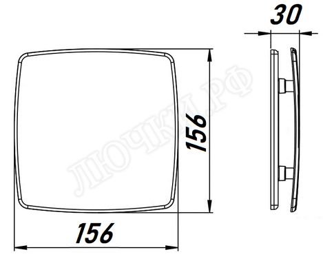 Панель для вентиляторов Awenta System+, Nea, PNI100, Нержавеющая сталь Панель для вентиляторов Awenta System+, Nea, PNI100, Нержавеющая сталь